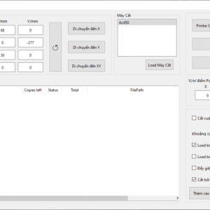 Phần mềm Cuttool hổ trợ máy cắt Ac450