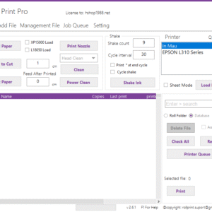 Phần mềm in cuộn Rollprint